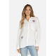 Dara Crystal Rose Button Down Dara Crystal Rose Button Down