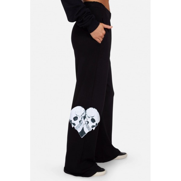 Juvia Skull Heart Sweatpant Juvia Skull Heart Sweatpant