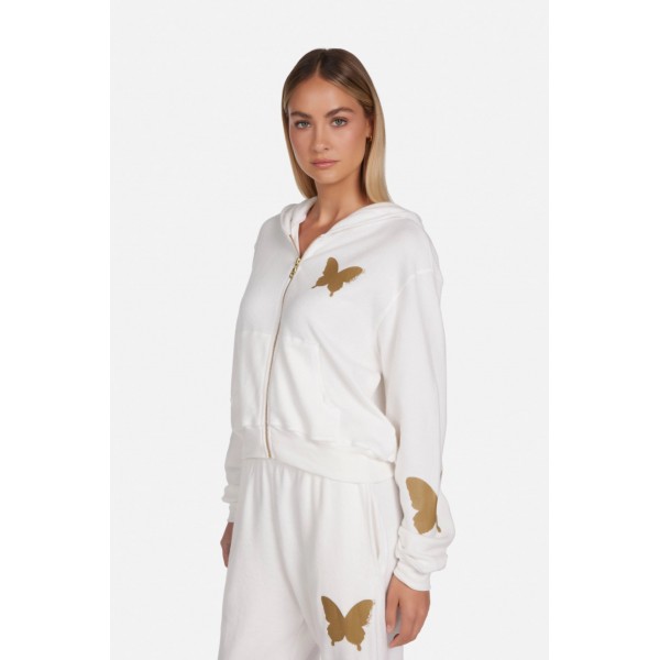 Lachelle Butterfly Zip Up Lachelle Butterfly Zip Up