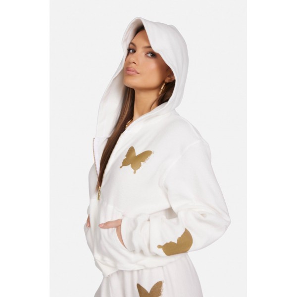 Lachelle Butterfly Zip Up Lachelle Butterfly Zip Up