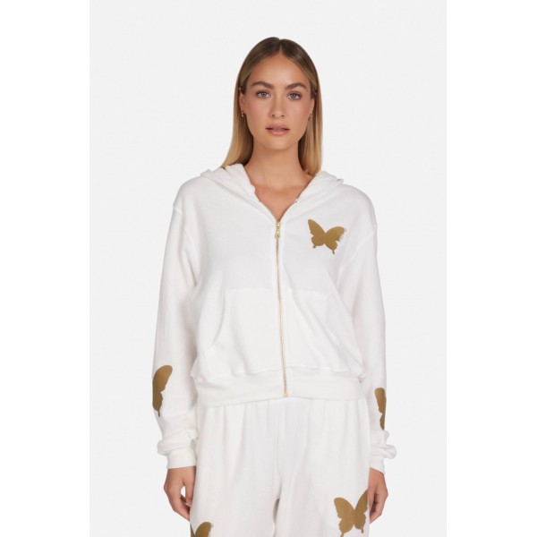 Lachelle Butterfly Zip Up Lachelle Butterfly Zip Up