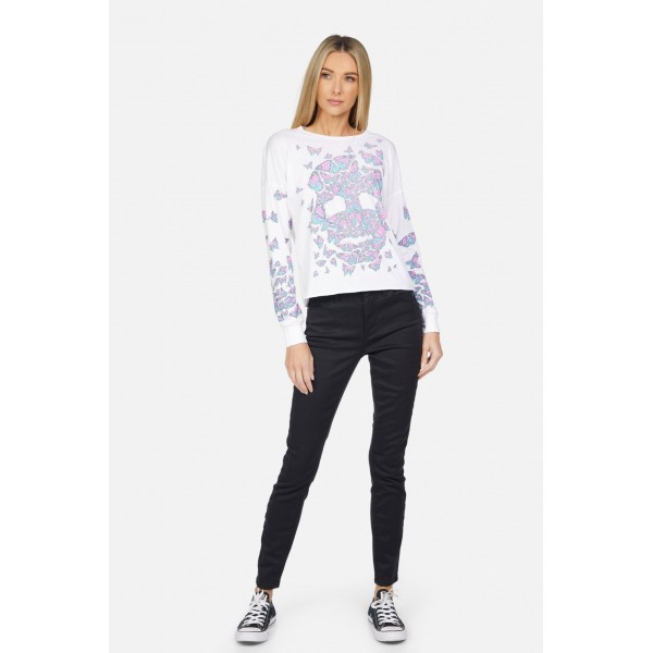 Luella Butterfly Skull Tee Luella Butterfly Skull Tee