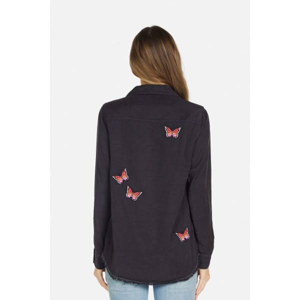 Sloane Butterfly Button Down Sloane Butterfly Button Down