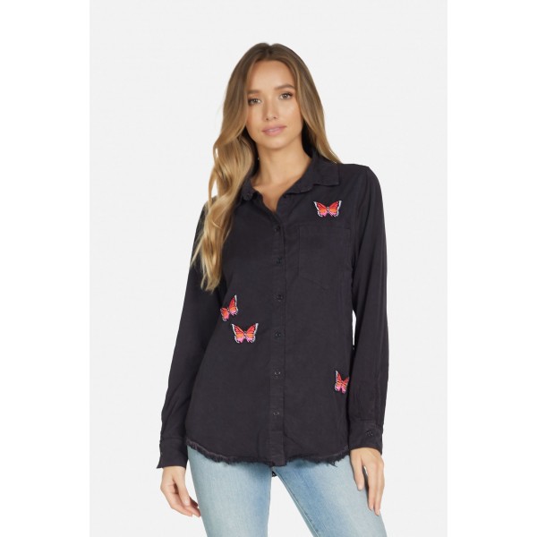 Sloane Butterfly Button Down Sloane Butterfly Button Down