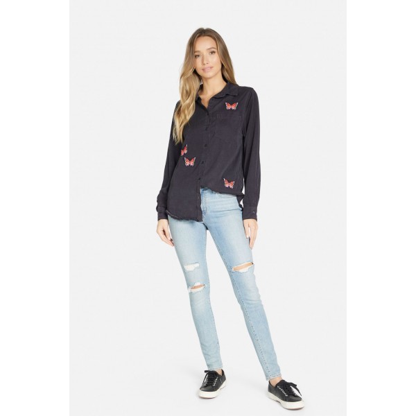 Sloane Butterfly Button Down Sloane Butterfly Button Down