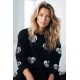 Spalding Skull Heart Sweat Shirt Spalding Skull Heart Sweat Shirt