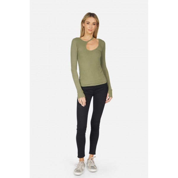 Stark Rib Asymmetric Top Stark Rib Asymmetric Top