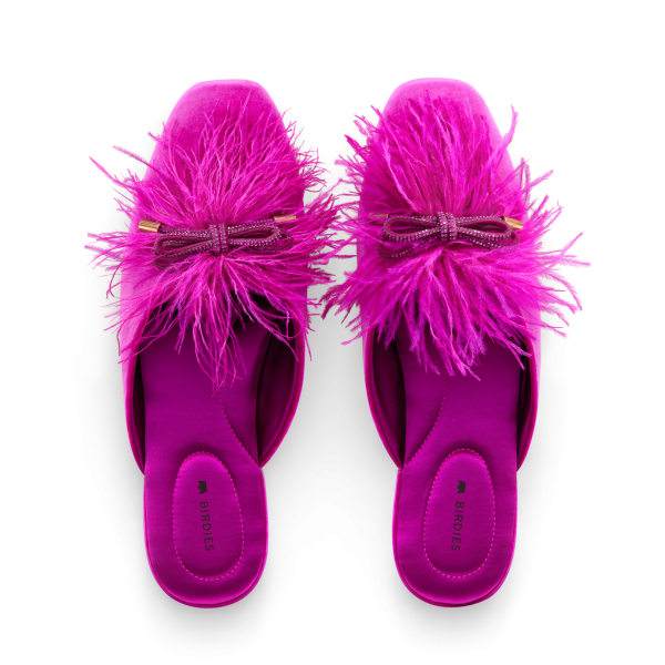 The Lovebird - Hot Pink Velvet The Lovebird - Hot Pink Velvet