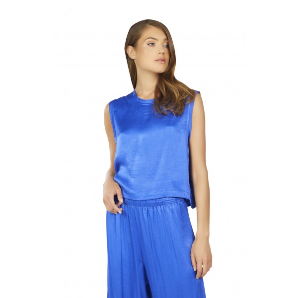 Armitage Satin Crop Tank Armitage Satin Crop Tank