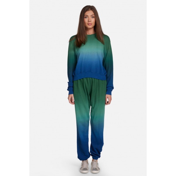 Exon Crop Ombre Sweatshirt Exon Crop Ombre Sweatshirt