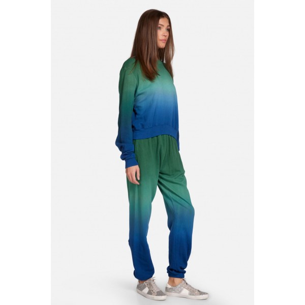 Exon Crop Ombre Sweatshirt Exon Crop Ombre Sweatshirt