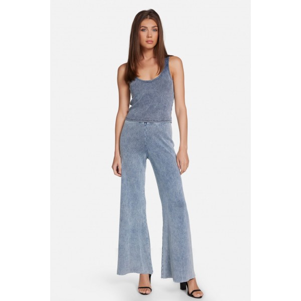 Rib Denim Wash Tank Rib Denim Wash Tank