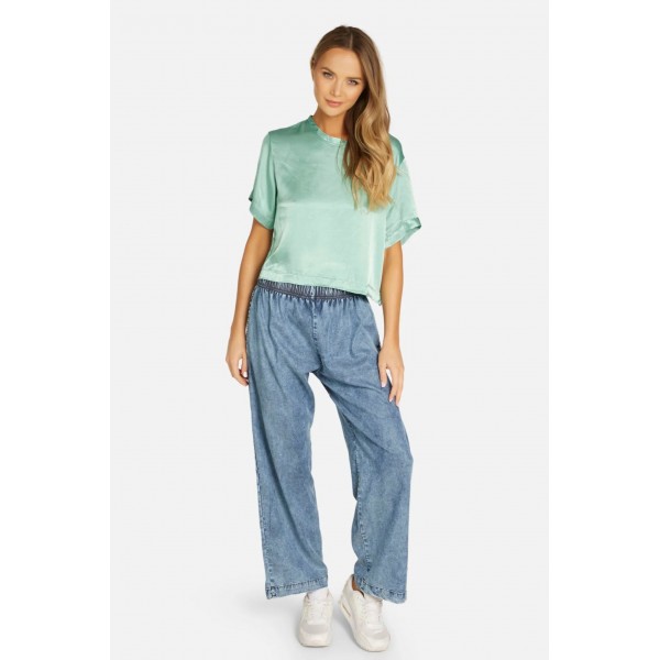 Koen Short Sleeve Boxy Top Koen Short Sleeve Boxy Top