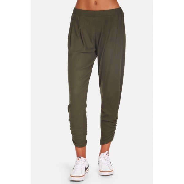 Lior Shirred Rib Pant Lior Shirred Rib Pant