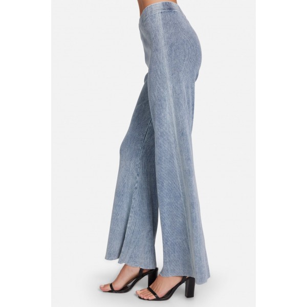 Ommin Rib Denim Flare Pant Ommin Rib Denim Flare Pant