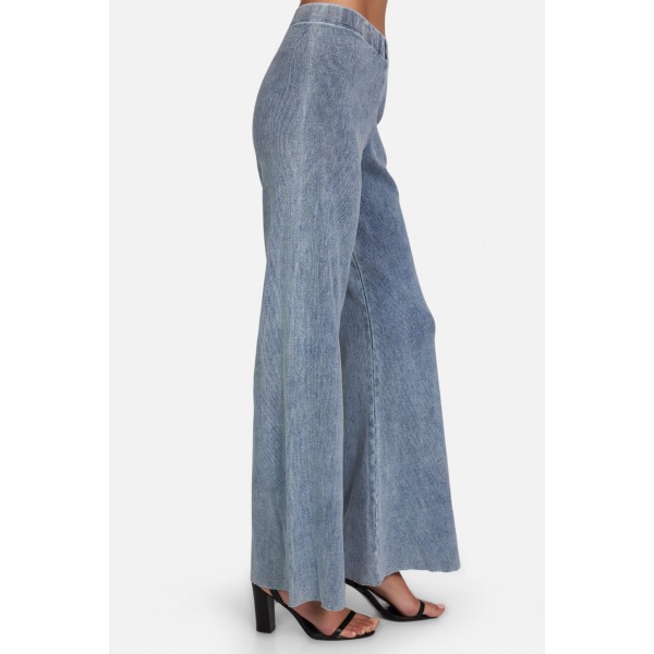 Ommin Rib Denim Flare Pant Ommin Rib Denim Flare Pant