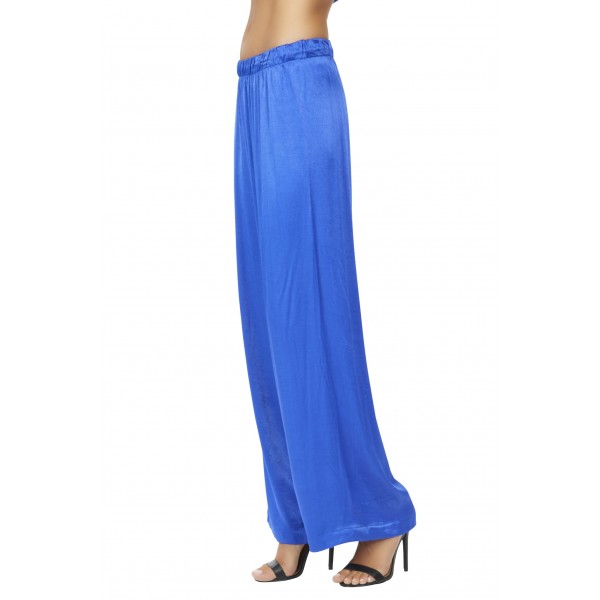 Theoden Satin Wide Leg Pant Theoden Satin Wide Leg Pant