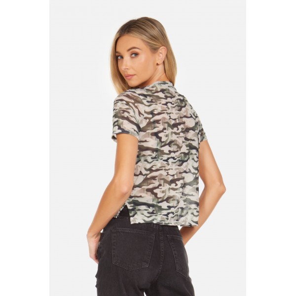 Wendell Camo Mesh Tee Wendell Camo Mesh Tee