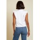 Archer Ruffle Button Top Archer Ruffle Button Top