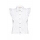 Archer Ruffle Button Top Archer Ruffle Button Top
