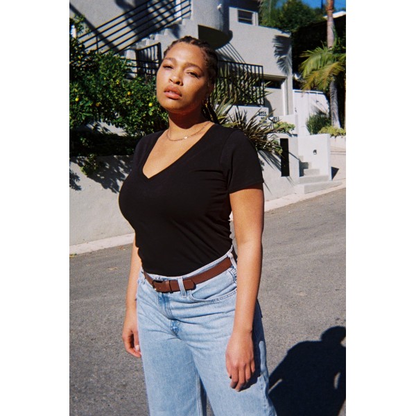 Blair Slim V Neck Tee Blair Slim V Neck Tee