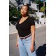 Blair Slim V Neck Tee Blair Slim V Neck Tee