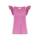 Cameo Square Neck Ruffle Top Cameo Square Neck Ruffle Top