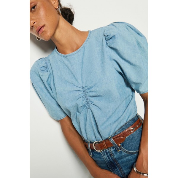 Cecily Chambray Top Cecily Chambray Top