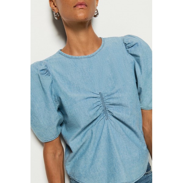 Cecily Chambray Top Cecily Chambray Top