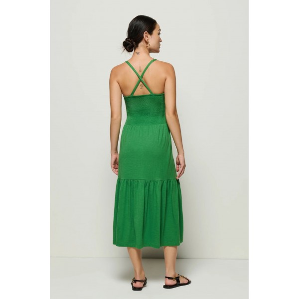 Penelope Smocked Midi Dress Penelope Smocked Midi Dress