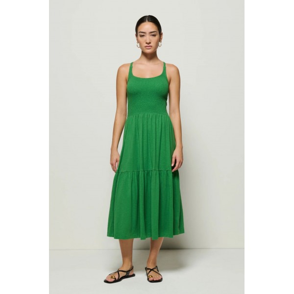 Penelope Smocked Midi Dress Penelope Smocked Midi Dress