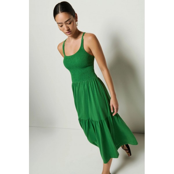 Penelope Smocked Midi Dress Penelope Smocked Midi Dress