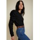 Perla Gathered Sweatshirt Perla Gathered Sweatshirt