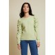 Perla Gathered Sweatshirt Perla Gathered Sweatshirt