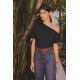 Randa One Shoulder Top Randa One Shoulder Top