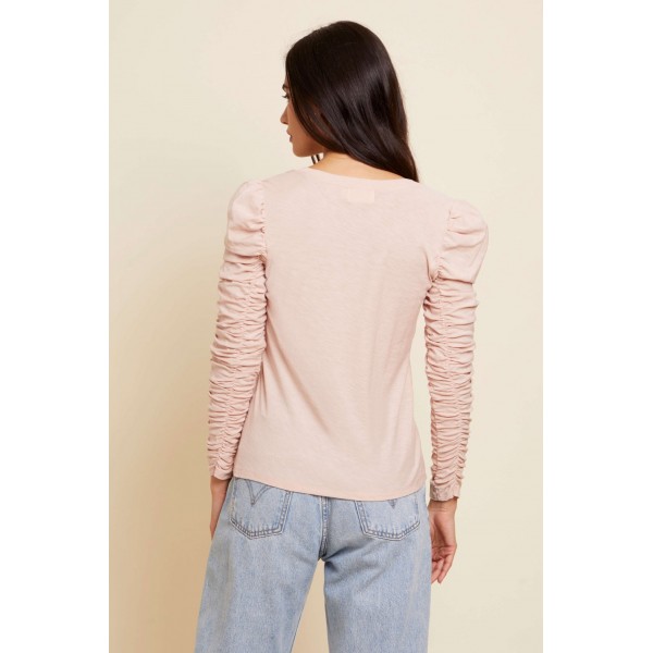 Renee Shirred V neck Renee Shirred V neck