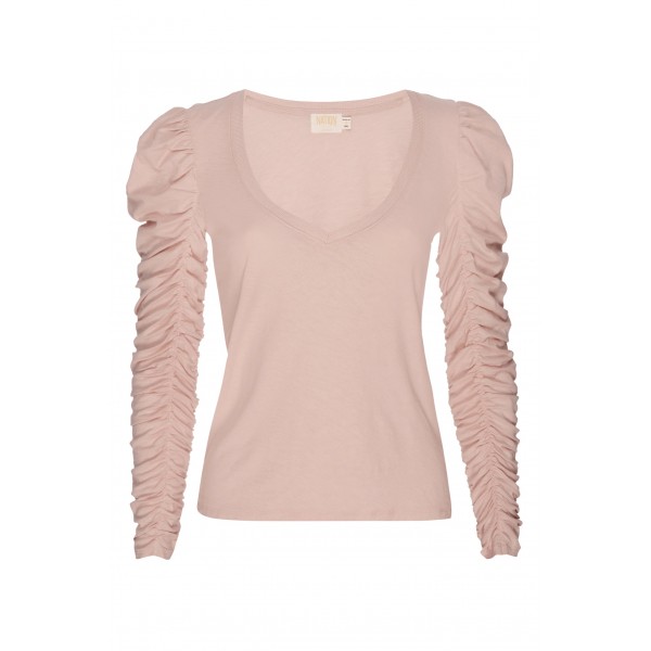 Renee Shirred V neck Renee Shirred V neck