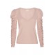 Renee Shirred V neck Renee Shirred V neck