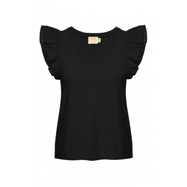 Rylan Contrast Ruffle Tank Rylan Contrast Ruffle Tank