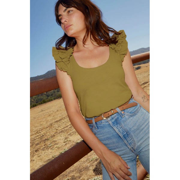 Valentina Ruffled Tank Valentina Ruffled Tank
