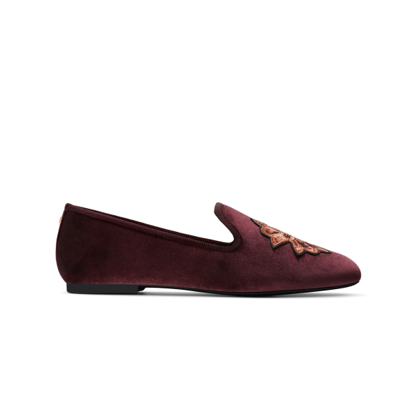 The Starling - New Bordeaux Velvet Embroidery The Starling - New Bordeaux Velvet Embroidery