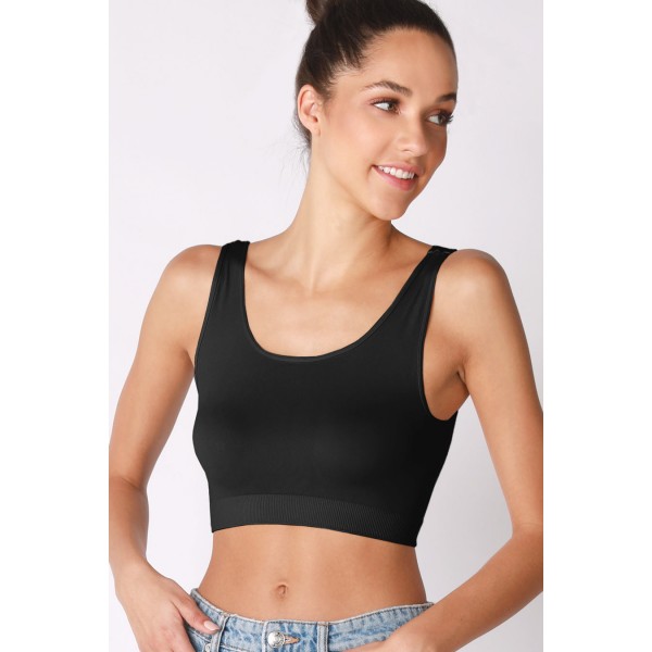 Basic Crop Bra Top Basic Crop Bra Top