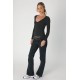 Deep V-Neck Long Sleeve Deep V-Neck Long Sleeve