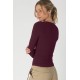 Deep V-Neck Long Sleeve Deep V-Neck Long Sleeve