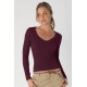 Deep V-Neck Long Sleeve Deep V-Neck Long Sleeve