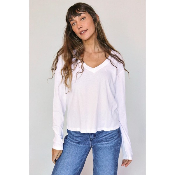 Jimi Long Sleeve V-Neck Tee Jimi Long Sleeve V-Neck Tee