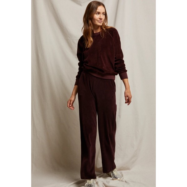 Velour Crewneck Sweatshirt Velour Crewneck Sweatshirt