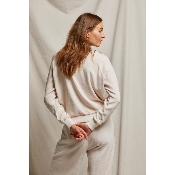 Velour Crewneck Sweatshirt Velour Crewneck Sweatshirt
