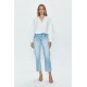 Cassie Crop High Rise Straight Jean Cassie Crop High Rise Straight Jean