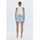 Saige A-Line Denim Short Saige A-Line Denim Short